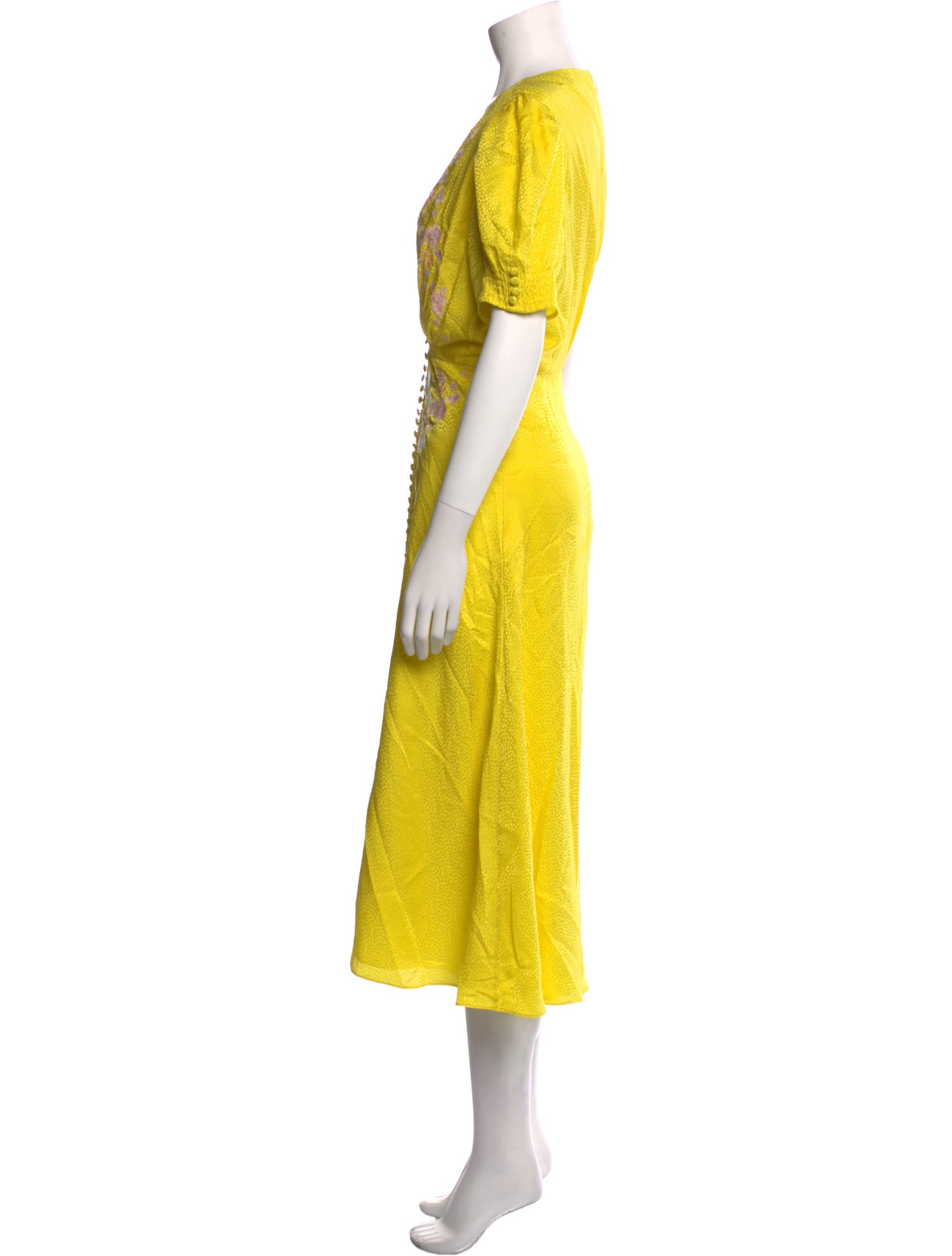 Saloni Silk Long Dress